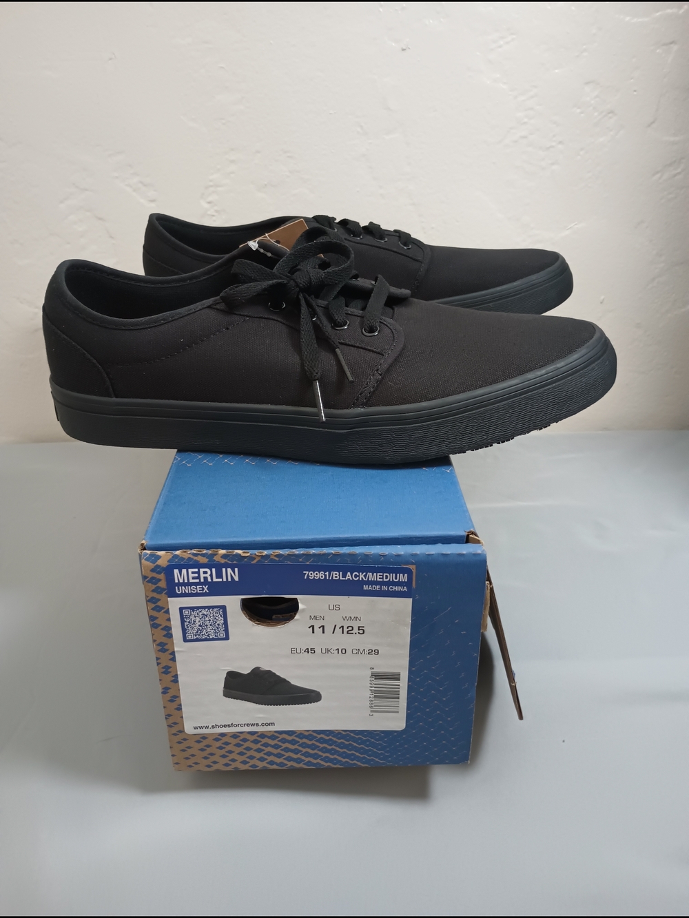 Shoes For Crews Merlin Unisex Slip-Resistant Work Shoes